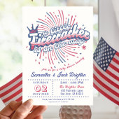 Little Firecracker Vierde juli USA Baby shower Kaart