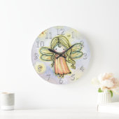 Little Firefly Fairy Girls-klok Grote Klok (Huis)