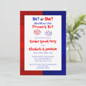 Little Fireworks American Gender Reopenbaart uitno Kaart (Staand voorkant)