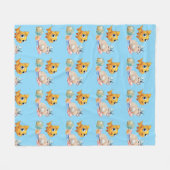  Little Fish Fleece Blanket (Voorkant (Horizontaal))