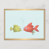 Little Fish Hearts of Hook Briefkaart (Voorkant)