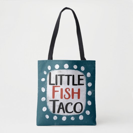 Little Fish Taco Canvas tas (Voorkant)