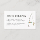 Little Fisherman Baby shower Boeken voor Baby Kaar Plaatskaartje (Voorkant)