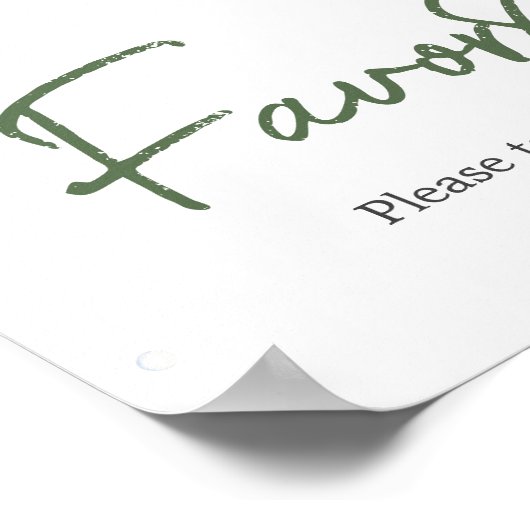 Little Fisherman Baby Shower Favors Poster (Hoek)