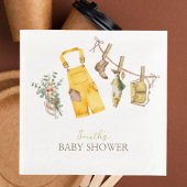 Little Fisherman Baby shower Papieren servetten