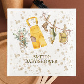 Little Fisherman Baby shower Papieren servetten