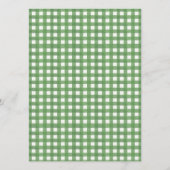 Little Fisherman Baby Shower Predictions Card Kaart (Achterkant)