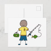 Little Fisherman Briefkaart (Voorkant / Achterkant)
