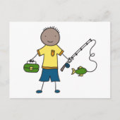 Little Fisherman Briefkaart (Voorkant)
