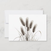 Little Fisherman Clothesline Gevist Baby shower Bedankkaart (Achterkant)