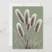 Little Fisherman Clothesline Gevist Baby shower Kaart (Achterkant)