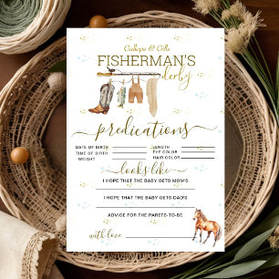 Little Fisherman Derby Baby shower voorspellingen