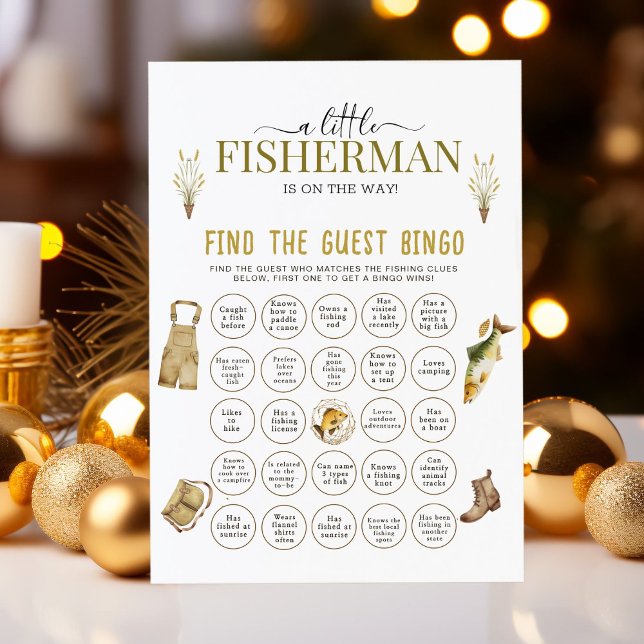 Little Fisherman is onderweg met een babyshower bi (Creator heeft geüpload)