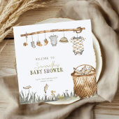 Little Fisherman Reel in Joy Baby shower Servet
