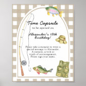 Little Fisherman Time Capsule 1e verjaardag Poster (Voorkant)
