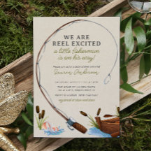 Little Fisherman Waterverf Adventure Baby shower