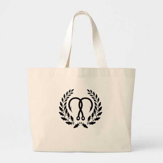 LIttle fishies Grote Tote Bag (Voorkant)