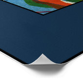 Little Flamenco Festival~Vincent D'Indy~Barcelona Poster (Hoek)