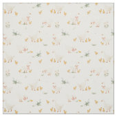 Little Floaters - Mama Goose with Goslings M  Stof (Swatch)