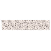 Little Flora Black Cream Korte Tafelloper (Horizontaal)