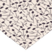 Little Flora Black Cream Tafelkleed (Gekanteld)