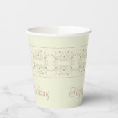 Little Floral Accented Papieren Bekers (Links)