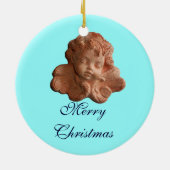 LITTLE FLORENTINE ANGEL KERAMISCH ORNAMENT (Achterkant)