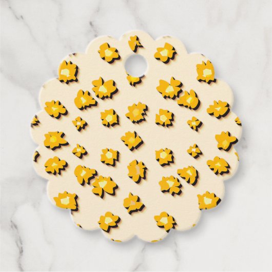 Little Flowers Bedankjes Labels (Voorkant)