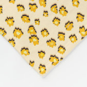 Little flowers fleece deken (Hoek)