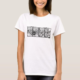 "Little Folks" 2-Sided Women's T-Shirt