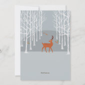 Little Forest Friends Uitnodiging (Achterkant)