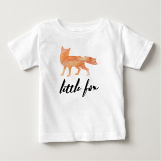 Little Fox Baby Baseball Tshirt
