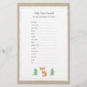 Little Fox Baby Word Scramble Game (Voorkant)