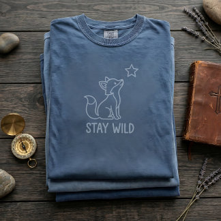 Little Fox Brave Quote Grafische T-shirt - Avontuu