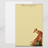 Little Fox Briefpapier (Voorkant / Achterkant)