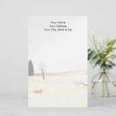 Little Fox Briefpapier (Staand voorkant)