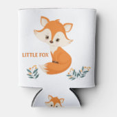 Little Fox, Cute Woodland Animal, Koelbox Blikjeskoeler (Voorkant)
