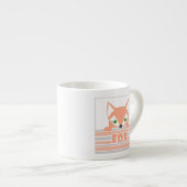 Little Fox Espresso Kop (Voorkant rechts)