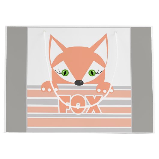 Little Fox Groot Cadeauzakje (Voorkant)