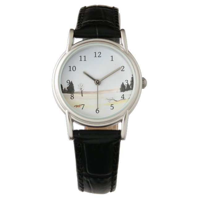 Little Fox Horloge (Voorkant)