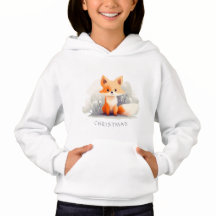 Little fox in winter, personalized