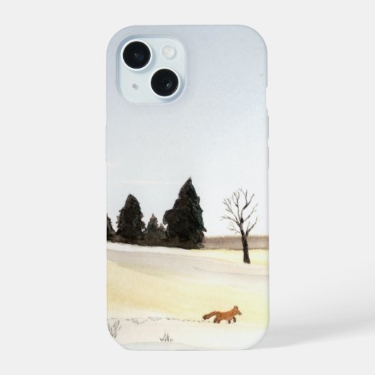 Little Fox iPhone 15 Case (Achterkant)