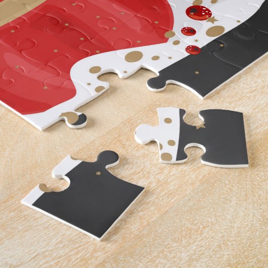 Little Fox Kerstpuzzle Legpuzzel (Zijkant)