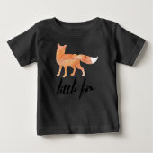 Little Fox Kinder Baseball Shirt (Voorkant)