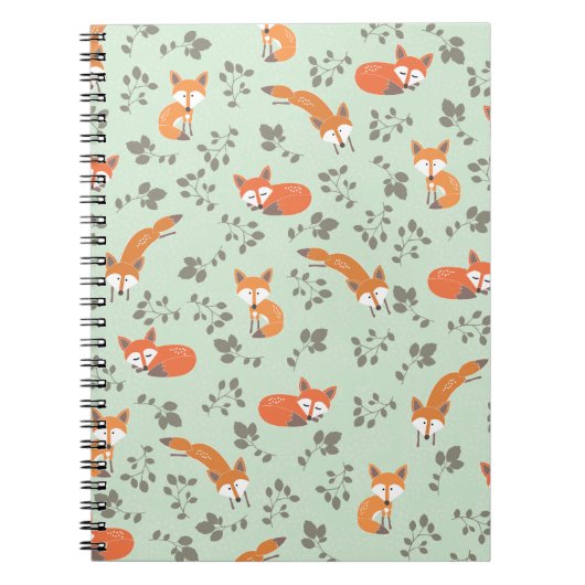 Little Fox-laptop Notitieboek (Voorkant)