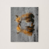 Little Fox Love Legpuzzel (Verticaal)