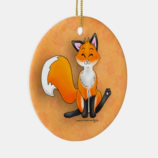 Little Fox Ornament (Rechts)