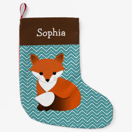 Little Fox Personalized Kleine Kerstsok