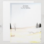 Little Fox Persoonlijk Briefhoofd (Voorkant / Achterkant)