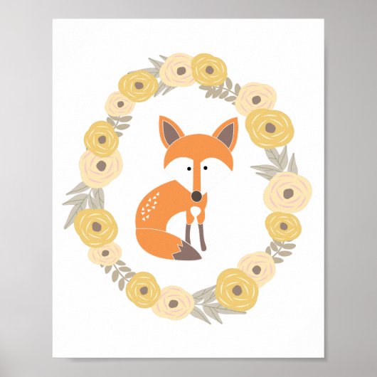 Little Fox Poster (Voorkant)